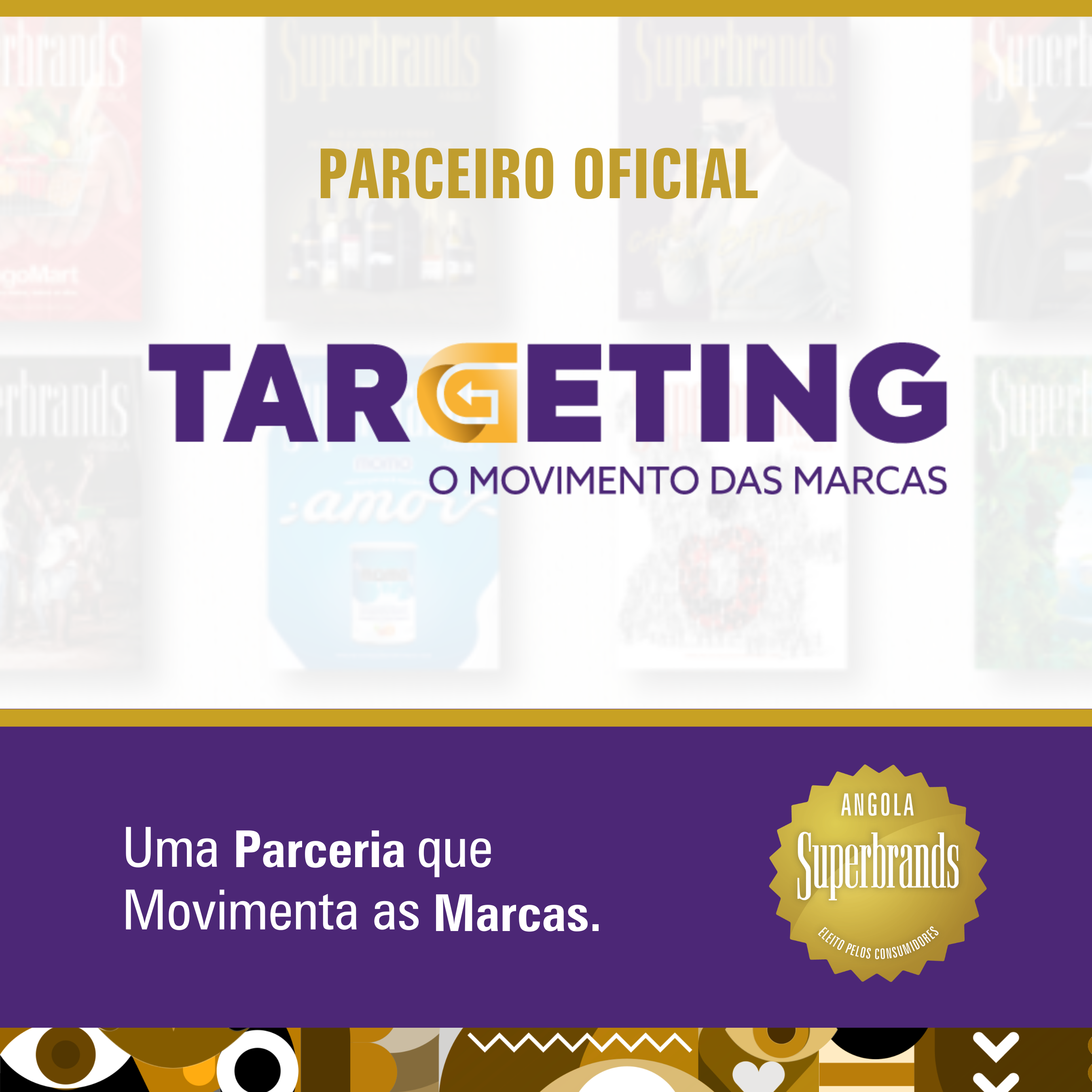 Imagem TARGETING é novo Media Partner da Superbrands